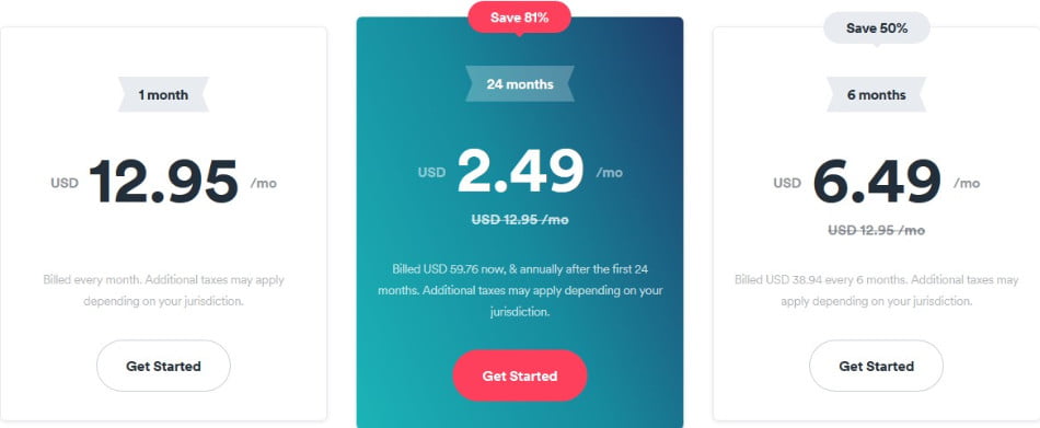 Surfshark Pricing - Best VPN Service