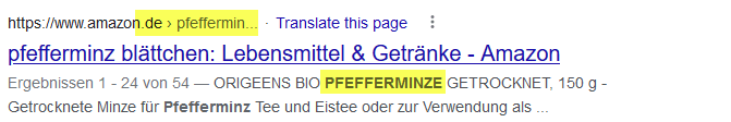 Example of Geotarget URL